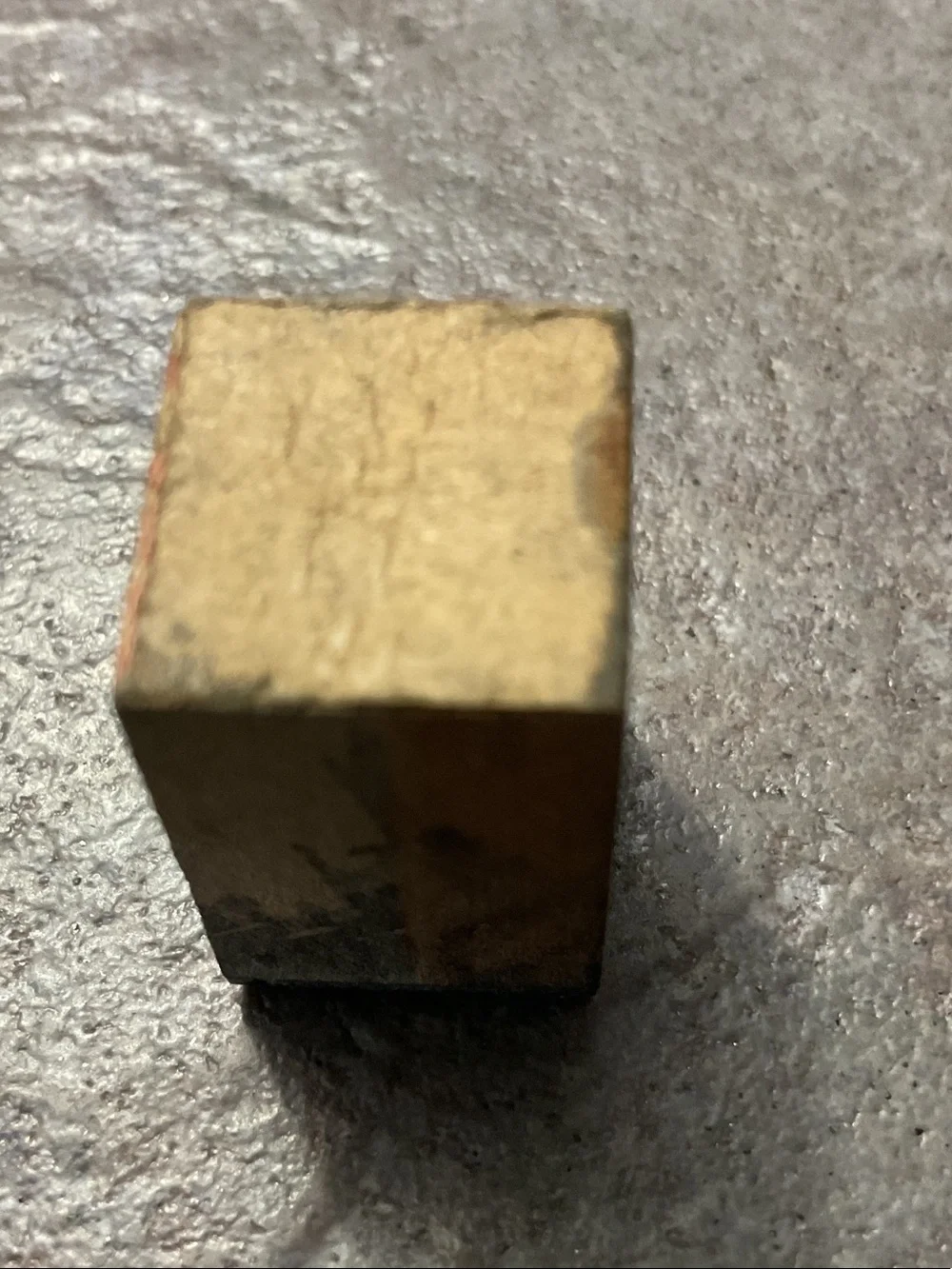 Vintage Letterpress Metal Type Block - 'bbc' Logo